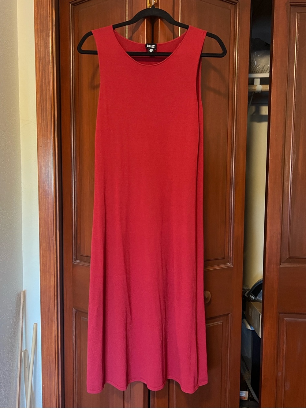 Eileen Fisher sleeveless midi dress